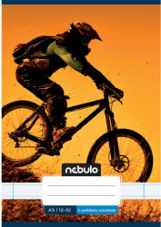 Nebulo Nebulo: Tűzött 3. osztályos mountain bike mintás vonalas füzet 12-32 A/5 (VO3-VM-A5-12346219) - jatekshop