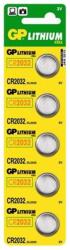 GP Batteries GP CR2032 lítium gombelem 5db/bliszter (B1532) - nyomtassingyen