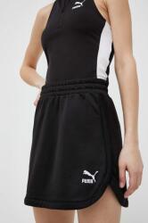 PUMA szoknya fekete, mini, egyenes - fekete M