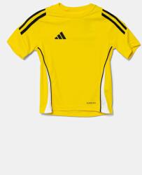 Adidas gyerek póló sárga, mintás, IS1027 - sárga 128