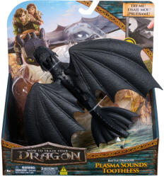 Spin Master Cum să-ți dresezi dragonul: Figurina de jucărie dragon Fără Dinți cu sunete de plasmă - Spin Master (6072591/20151289) Figurina