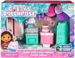 Spin Master Casa păpușilor lui Gabi: Set de joacă Cakey Cat - bucătăria deluxe - Spin Master (6069300/20150212)