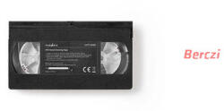 NEDIS CLTP100BK fejtisztító szalag, VHS fejek, fekete (CLTP100BK) - berczitech