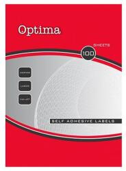 Optima Etikett OPTIMA 32079A 48, 5x25, 5 4400 címke/doboz 100 ív/doboz (32079A) - robbitairodaszer