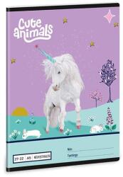 Ars Una Füzet kockás ARS UNA A/5 32 lapos 27-32 Cute Animals-Unicorn (53634481)