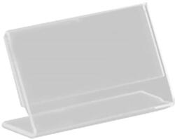 Árcímketartó plexi 90x50 mm (110-00-2-0) - robbitairodaszer