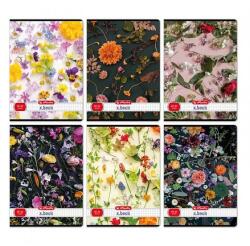 Herlitz A4-es kockás füzet 32 lapos Flowers - többféle