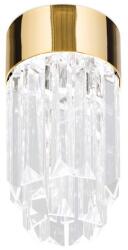 Orion Prism arany-átlátszó LED mennyezeti lámpa (ORI-DL 7-684_GO) LED 1 izzós IP20