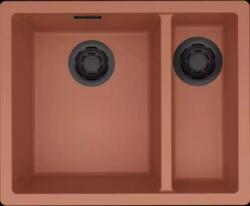 Elleci ELLECI- Mosogatótálca Zen 150 Keratek K83 Clay fekete tartozékokkal (LKZ15083BKM)