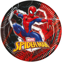 Procos Pókember World of Webs papírtányér 8 db-os 23 cm FSC (PNN97313)