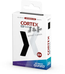 Ultimate Guard Cortex Sleeves Japanese Size Black 62x89mm - Fekete (60db/csomag)