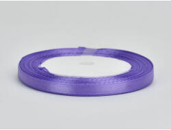  Szatén szalag, levendula - 6mm x 22m/tekercs
