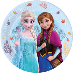 Javoli Disney Jégvarázs Idyllic Wonder papírtányér 8 db-os 23 cm FSC (PNN97268)