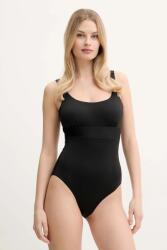 Max Mara Beachwear fürdőruha fekete, enyhén merevített kosaras, 2516831069600 - fekete S