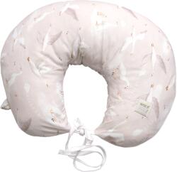 Amy Perna pentru gravide si alaptare, husa detasabila din bumbac 100% si umplutura antialergica babysoft , gasca bej, amy
