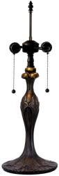 Clayre & Eef Baza lampadar din fier maro Ø 17 cm x 55 h (5LL-9319)