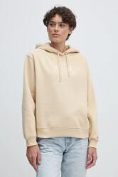 Tommy Hilfiger felső bézs, női, nyomott mintás, kapucnis, WW0WW42888 - bézs XL