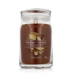 Yankee Candle Signature Scented Candle Spiced Banana Bread 567 g