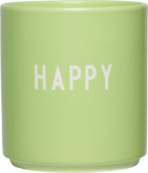 Design Letters Cană Favourite Happy verde limetă (10101002LIMEHAPPY)