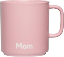 Design Letters Cană cu mâner Favourite Mom roz deschis (10101008PINKMOM)
