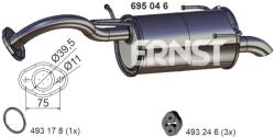 ERNST Toba esapament finala ERNST 695046