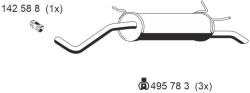 ERNST Toba esapament finala ERNST 530040