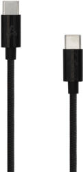 SBOX TYPEC-2-B TYPE-C/TYPE-C M/M - USB-C kábel - 60W - 2m - Fekete (TYPEC-2-B) - wpower