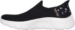 Skechers 124822-BKPK Női fekete fűzős sportcipő
