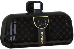 Dudao Powerbank Dudao K20SC, 5000mA, USB-C, fekete (DDA338)