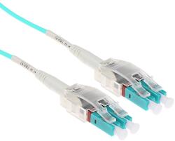 ACT 244299 Multimode 50/125 OM3 Polarity Twist fiber cable with LC connectors 2m Blue, Hálózati kábelek
