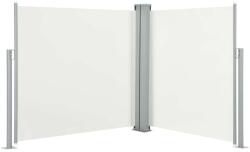 vidaXL Gardénia Oldalárnyékoló - Behúzható - Krémszínű - 120x600 cm (48449)