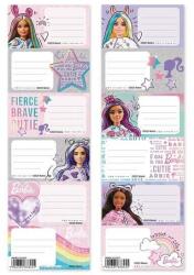 Starpak Barbie 6 db-os füzetcímke (5904335878455)