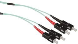 ACT 247214 Multimode 50/125 OM3 duplex ruggedized fiber cable with SC connectors 30m Blue, Hálózati kábelek