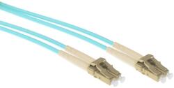 ACT 247295 Multimode 50/125 OM3 duplex armored fiber patch cable with LC connectors 25m Blue, Hálózati kábelek (RL3425)