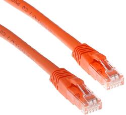 ACT 202248 CAT6A U-UTP Patch Cable 15m Orange, Hálózati kábelek (IB2115)