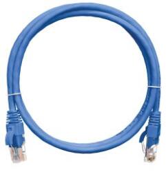 NIKOMAX 217004 CAT6 U-UTP Patch Cable 10m Blue, Hálózati kábelek