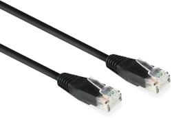 ACT 189725 CAT6 U-UTP Patch Cable 15m Black, Hálózati kábelek