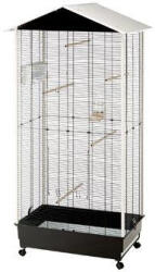  Voliera NOTA 76, 5x57x161, 5cm kis madaraknak fekete FP