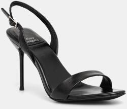 Jeffrey Campbell bőr szandál Go-Getter fekete, JC-1481-1-12 - fekete Női 40