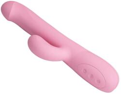  Csiklókaros, forgó, tölthető vibrátor Pretty love truman pink