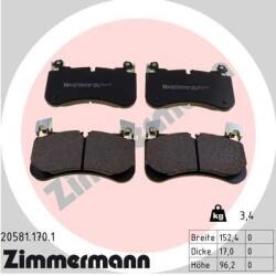 ZIMMERMANN set placute frana, frana disc ZIMMERMANN 20581.170. 1