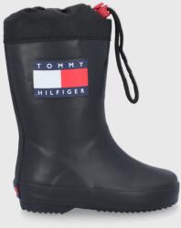Tommy Hilfiger gyerek gumicsizma fekete - fekete 31