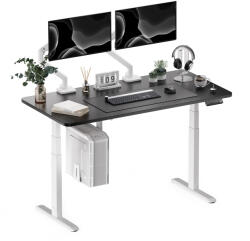 StableDesk Birou reglabil electric StableDesk Plus 2 (Model 2025), 2 motoare, Ridica 100 kg, Controler cu Butoane, Aplicatie Smart pentru Telefon, Ergonomic, 3 F (SD-113-AL-R-NE-160x80)