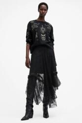 AllSaints szoknya JOSIE fekete, midi, harang alakú, W044RB - fekete 42