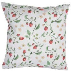 Clayre & Eef Srtawberries epres párnahuzat - 40x40 cm - 100% pamut (VR-WIS21)