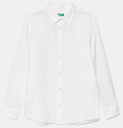 United Colors of Benetton gyerek ing pamutból fehér, 5DGXCQ00T - fehér 130