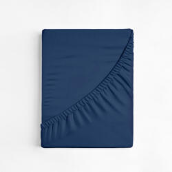 idealisotthon Jersey gumis lepedő, sötétkék, 140x200 cm (TM-BS-FS-140-200-DBE)