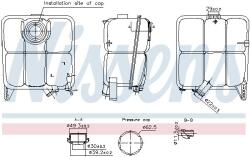 NISSENS Vas de expansiune, racire NISSENS 996346 - fixbox