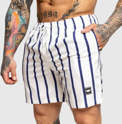 Iron Aesthetics Férfi úszóshort Iron Aesthetics Boardwalk, fehér: 3XL Fehér