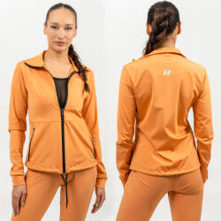 NEBBIA - Női fényes sportos felső SLEEK 481 (orange) (L) - NEBBIA